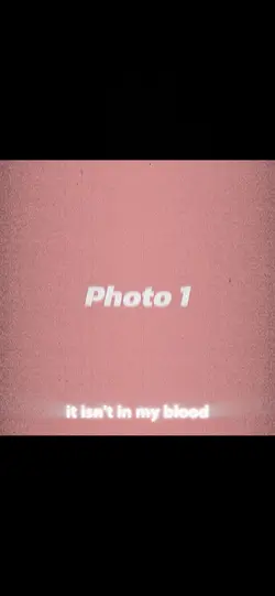 In my blood