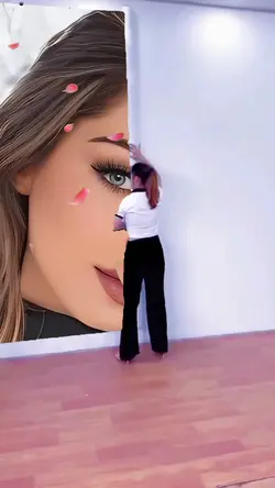 sua foto na parede 