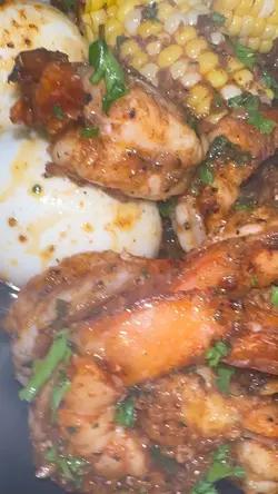 Cajun Butter Shrimp