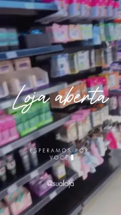 Loja aberta