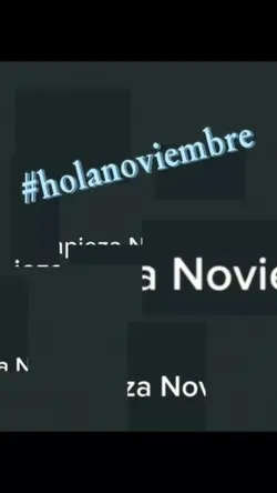 Hola Noviembre 