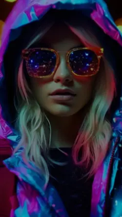 efeito fumaça neon 