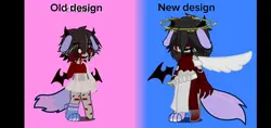 New vs old design 