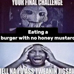 no honey mustard 