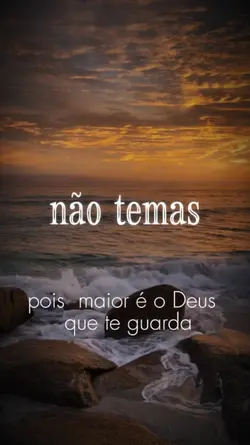NÃO TEMAS