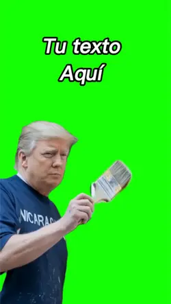 Trump trabaja nicas 