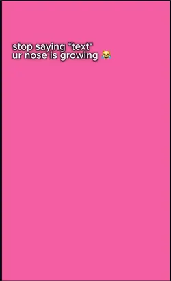 Ur nose is growing!🙀