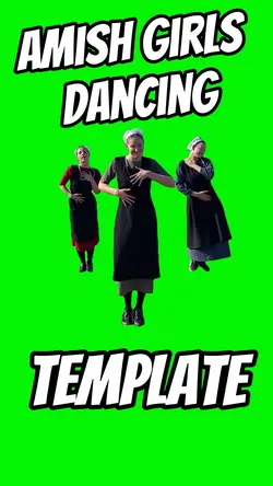Amish Girls Dancing