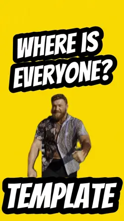 WHERE IS EVERYONE?