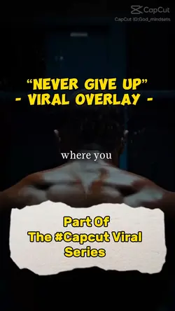 “Never Give Up” 💔✨