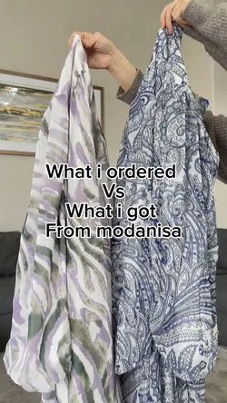 Ordered vs got