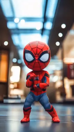 Baby spiderman dance