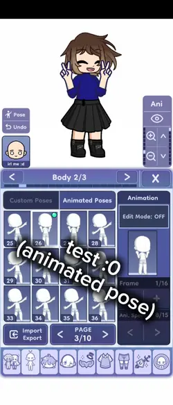 animated pose :0
