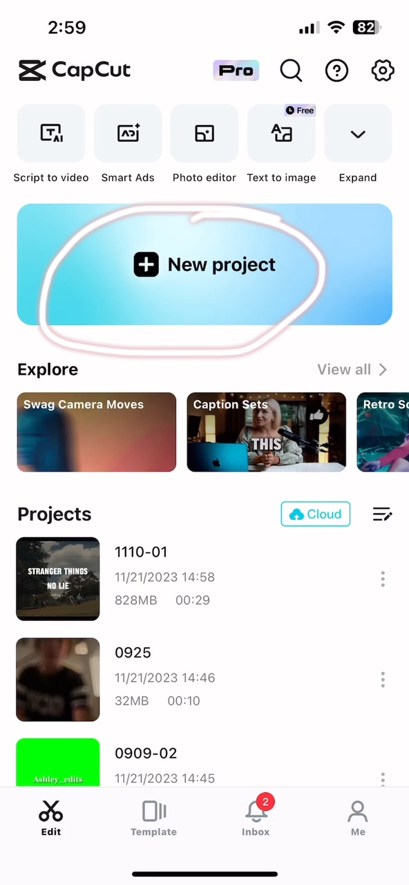 capcut template cover