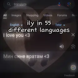 ily in 55 languages