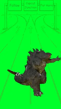 Godzilla dancing