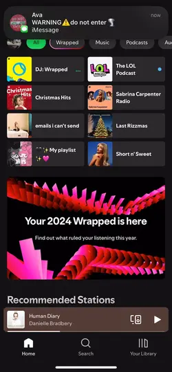 My Spotify wrapped😝