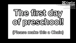 First day of