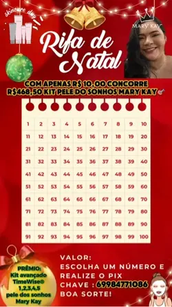 🚨Rifa de Natal🎄🎅