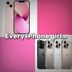 Every iPhone girl… 🎀