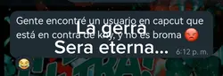 gerra eterna