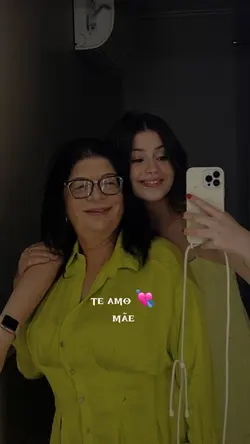 te amo mãe