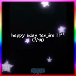 bday tanjiro