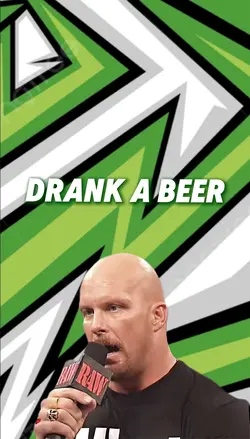 Drank a beer