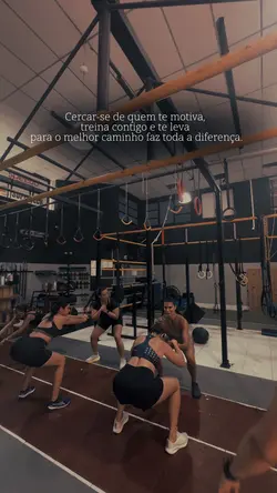 Treino com amiga 