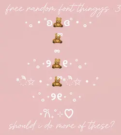 ⋆˚࿔ cute fonts 𝜗𝜚˚⋆