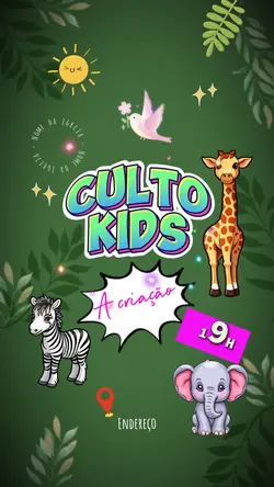 Culto Kids | Criação