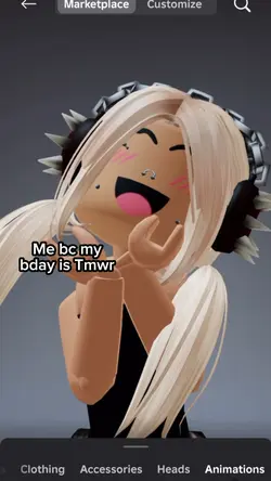 MY BDAY IS TMWR