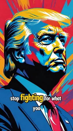 Never stop fighting 