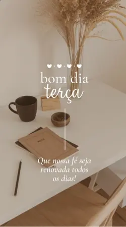 Bom dia terça-feira 