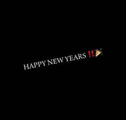 HAPPY NEW YEARSS