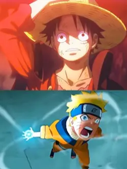1v1 anime template 