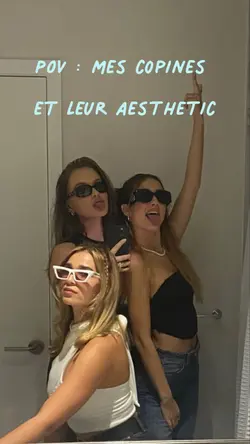 copines et aesthetic