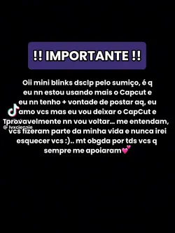 IMPORTANTE!! 