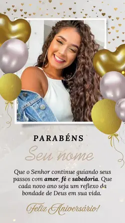 feliz aniversário 