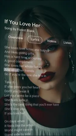 You Love Her 