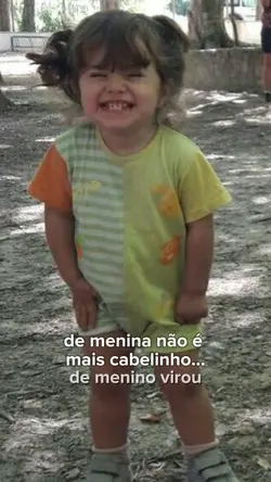 De menino virou