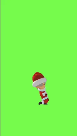 Dancing Santa