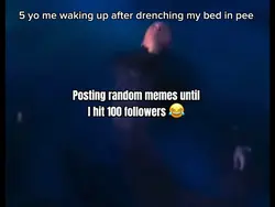 Pee pee accident