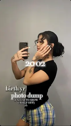 birth yr photo dump 