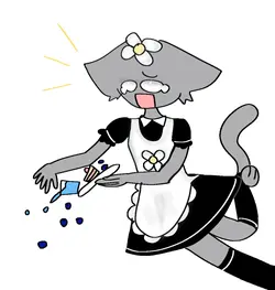 Sad cat