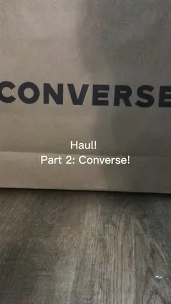 Converse haul!