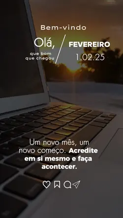 Bem vindo Fevereiro 