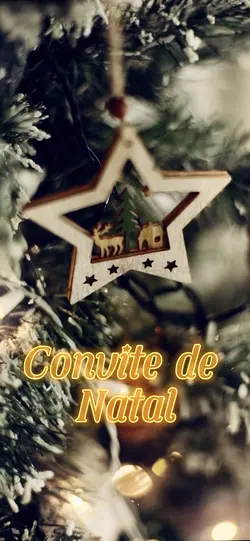 Convite de Natal! 🎄 