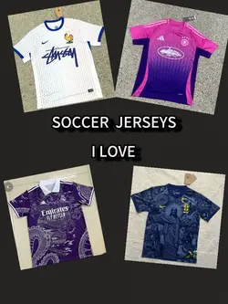 Soccer jerseys โค๏ธ