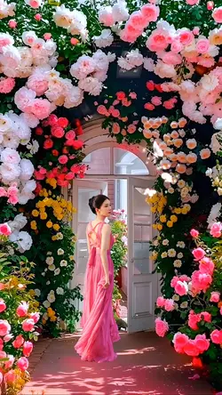 Amid the flowers